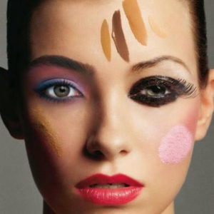 women wearing lots of makeup mistakes