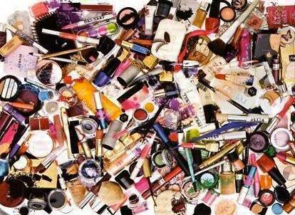 assorted makeup products