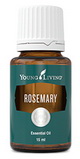 bottle of Young Living Rosemary essential oil