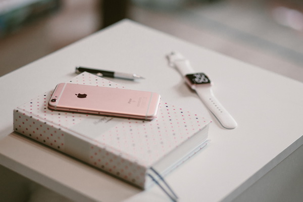 image of diary, mobile phone and smart watch and pen, appointment request