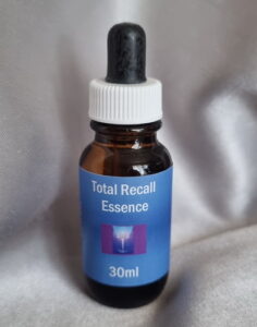 bottle of total recall essence