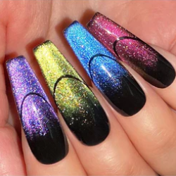 Cats Eye Holo Reflective Image